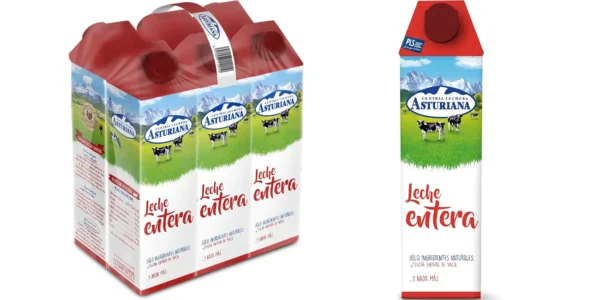 Leche entera Central Lechera Asturiana