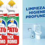Pack x6 Limpiador Quitamanchas Pato WC Power Frescor Total
