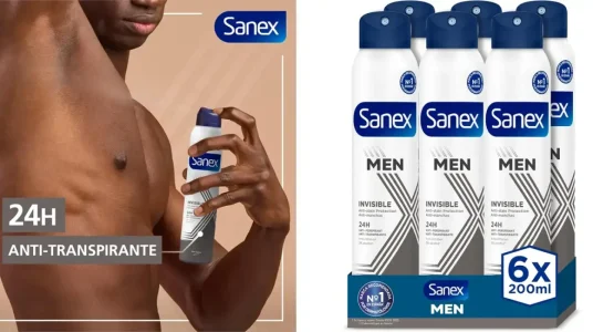 Desodorante Sanex Men Dermo Invisible