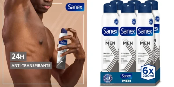 Desodorante Sanex Men Dermo Invisible