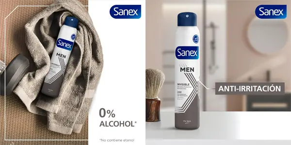 Desodorante Sanex Men Dermo Invisible
