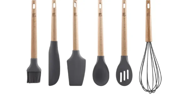 Set de 6 utensilios de cocina de silicona BERGNER Bake Lovers