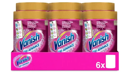 Pack 6x quitamanchas Vanish Oxi Advance