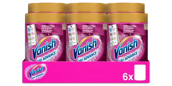 Pack 6x quitamanchas Vanish Oxi Advance