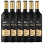Pack de 6 botellas de vino tinto Viña Albali Tempranillo Selección