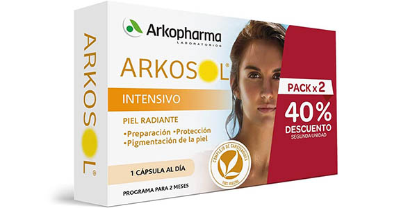 Complemento alimenticio bronceador Arkopharma Arkosol Intensivo