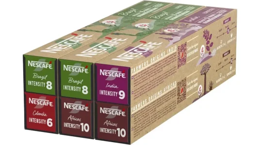 Pack de 60 cápsulas de café NESCAFÉ Farmers Origins variado