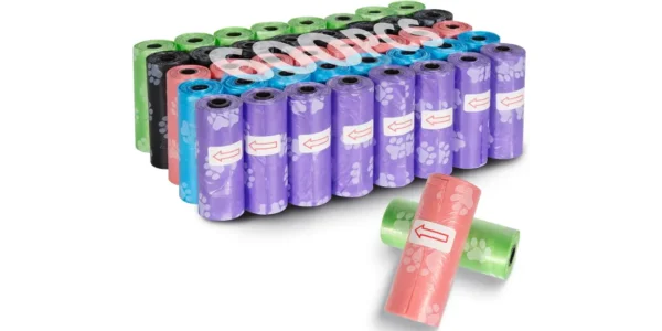 Pack 600x bolsas KOMABLEN para excrementos de perro