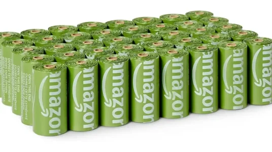 Pack de 600 bolsas para perros Amazon Basics