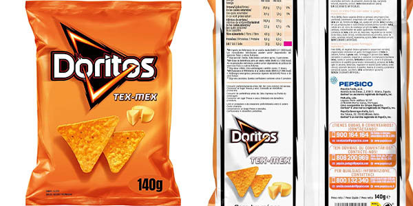 Pack x7 Doritos Tex Mex de 140 gr