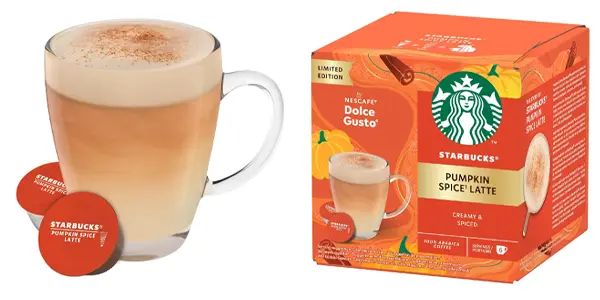 Café STARBUCKS Pumpkin Spice Latte