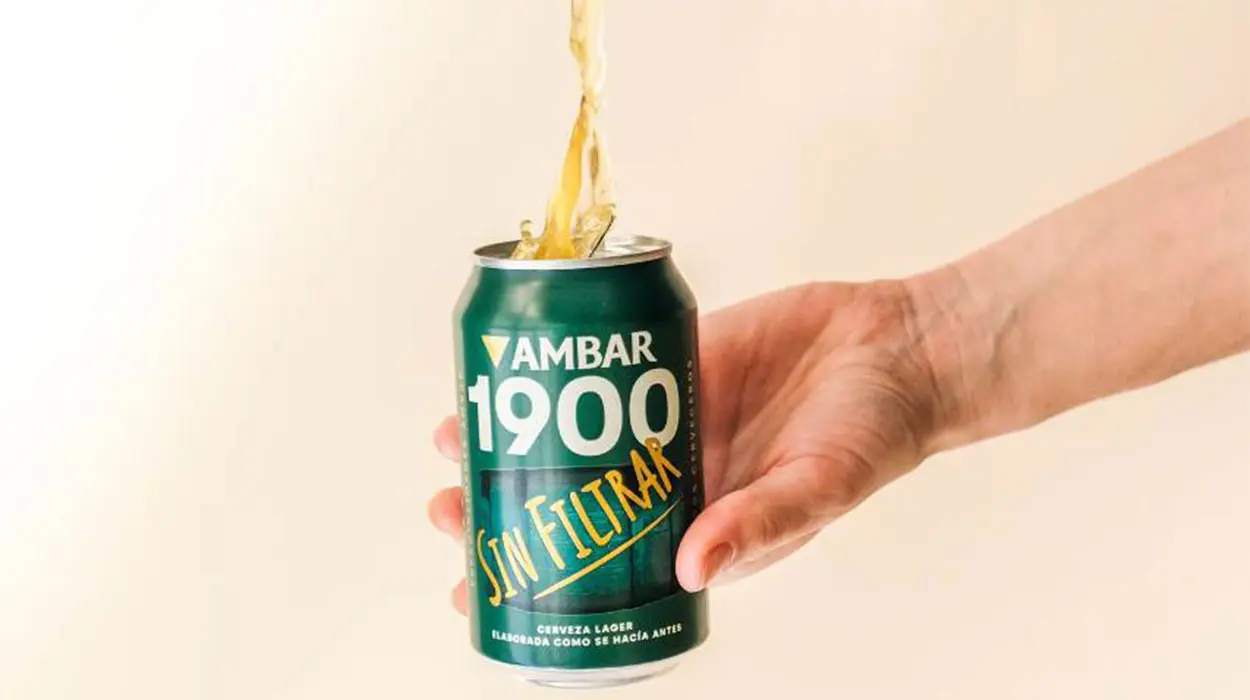 Pack de 72 latas de Cerveza Ambar 1900 Sin Filtrar barato