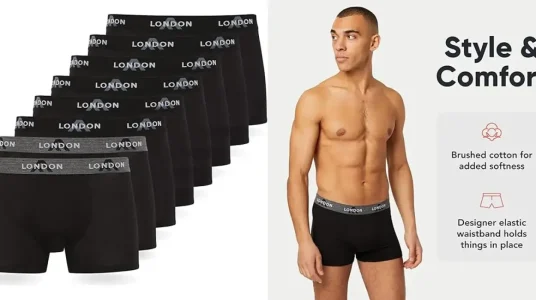 Pack 8 Bóxers FM London para hombre