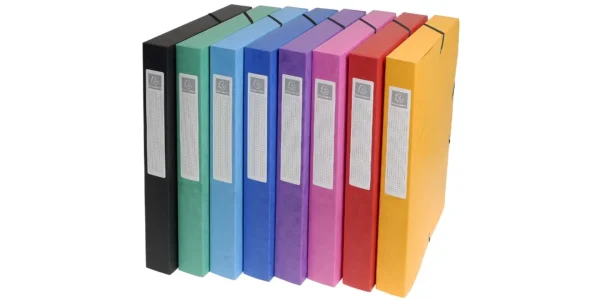Pack 8x carpeta de proyecto Exacompta A4