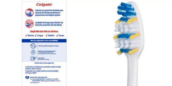 Pack 8 cepillos de dientes Colgate Extra Clean
