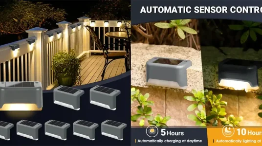 Pack x8 luces solares Gigalumi para exteriores