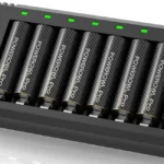 Pack de 8x pila recargable POWEROWL AA Pro + Cargador