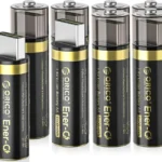 Pack 8x pilas recargables ORICO Ener-G de 1.400 mWh