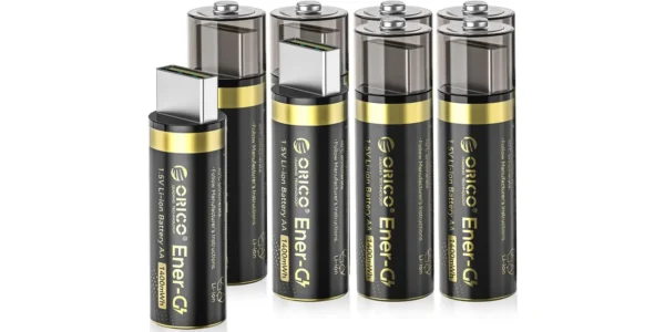 Pack 8x pilas recargables ORICO Ener-G de 1.400 mWh
