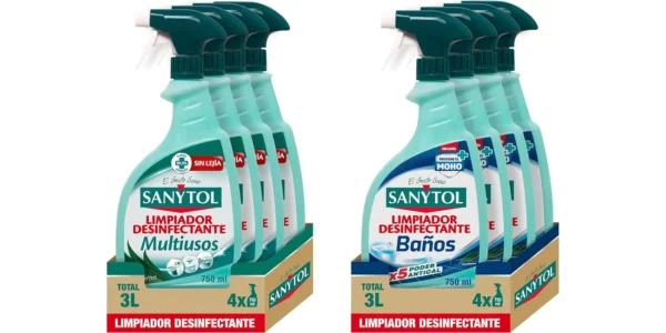 Pack Sanitol limpiador desinfectante