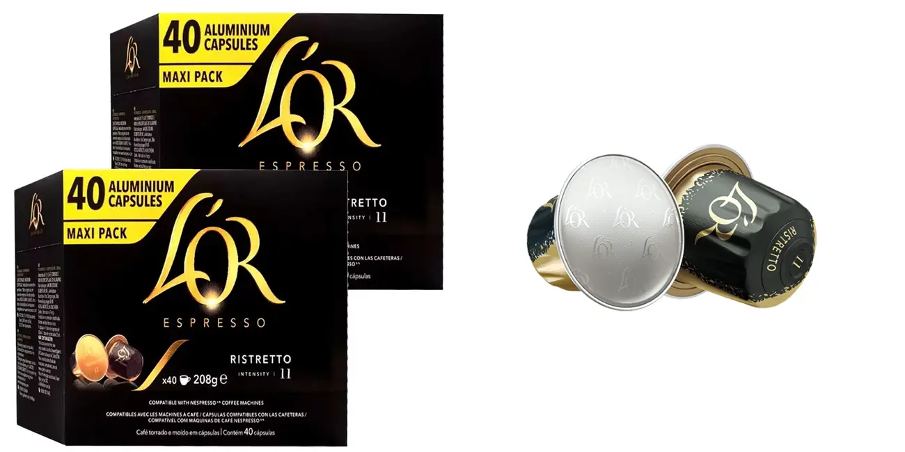 Cápsulas L'OR Espresso Ristretto