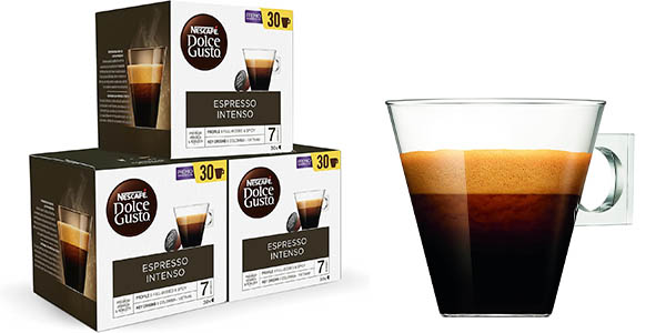 Pack x90 Cápsulas de café Nescafé Dolce Gusto Espresso Intenso