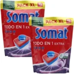 Pack 90x Lavavajillas Somat Todo en 1