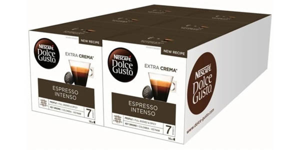 Pack x96 Cápsulas de café Nescafé Dolce Gusto Espresso Intenso