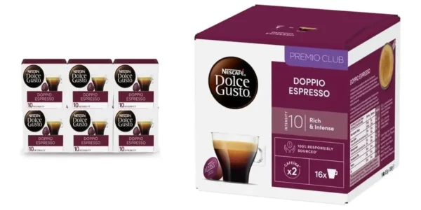 Pack 96x café Dulce Gusto Doppio Espresso