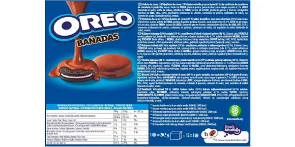 Galletas Oreo Bañadas