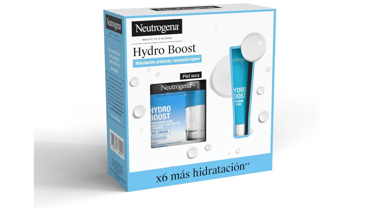 pack Neutrogena con Crema Gel Hydroboost y Contorno de ojos Anti-Fatiga