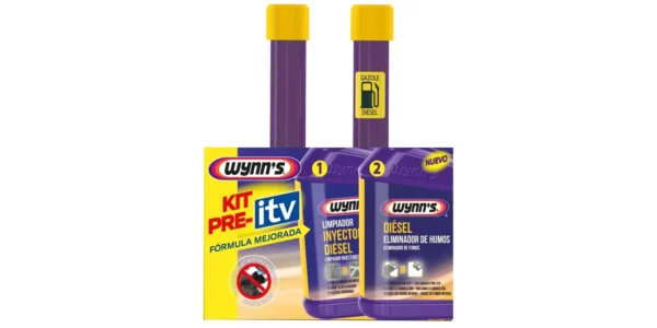 Pack de aditivos pre-ITV Wynn's para coches diésel