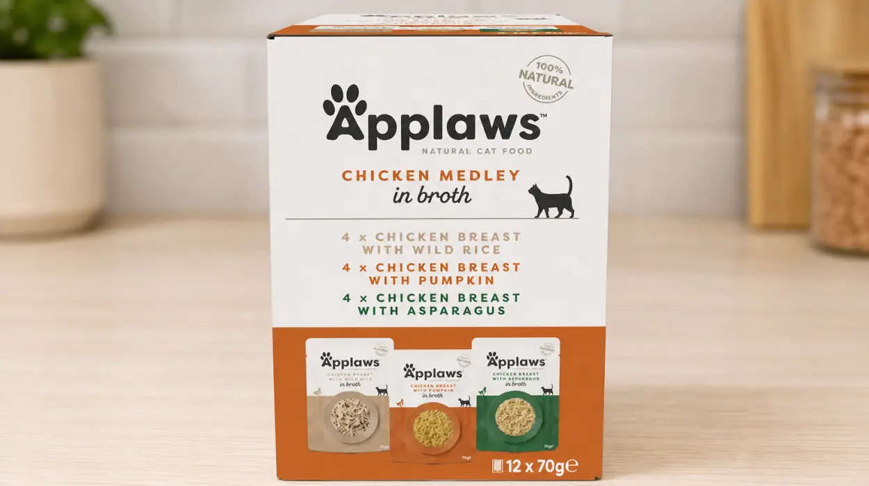 Pack x12 comida húmeda Applaws Adult Natural de 70 g para gatos