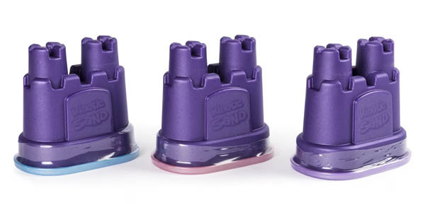 Pack 3x Arena mágica Kinetic Sand brillante