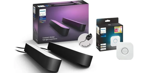 Pack x2 Barra de luz Philips Hue Play con Hue Bridge