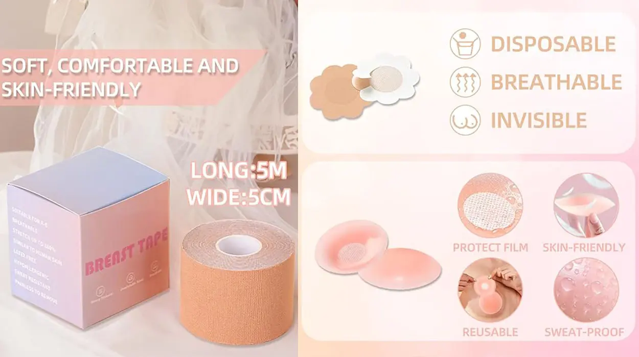 Pack de lujo Breast Tape de Zynxel, con cinta adhesiva para el pecho barato