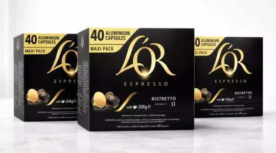120 cápsulas L'Or Espresso Ristretto Intensidad 11 con cupón descuento