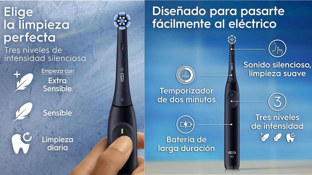 Pack x2 Cepillo de dientes eléctrico Oral-B iO Series 2 barato