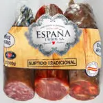 Pack de chorizo, lomo y salchichón España e Hijos de 900 gr