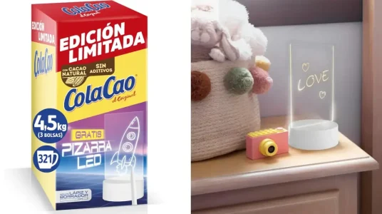 ColaCao Original de 4,5 kg con Pizarra LED