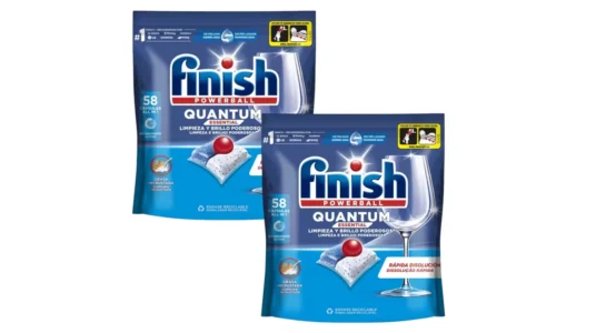 pack de 116 pastillas Finish Quantum All in One Essential