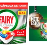 pack de 125 pastillas Fairy Platinum Plus Limón