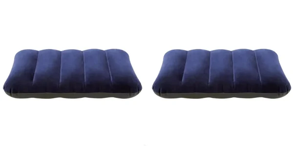 Chollo pack de 2 almohadas hinchables intex downy pillow
