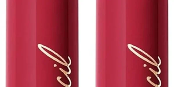 Chollo pack de 2 barras de labios bourjois velvet the pencil tono 08 rouge divin