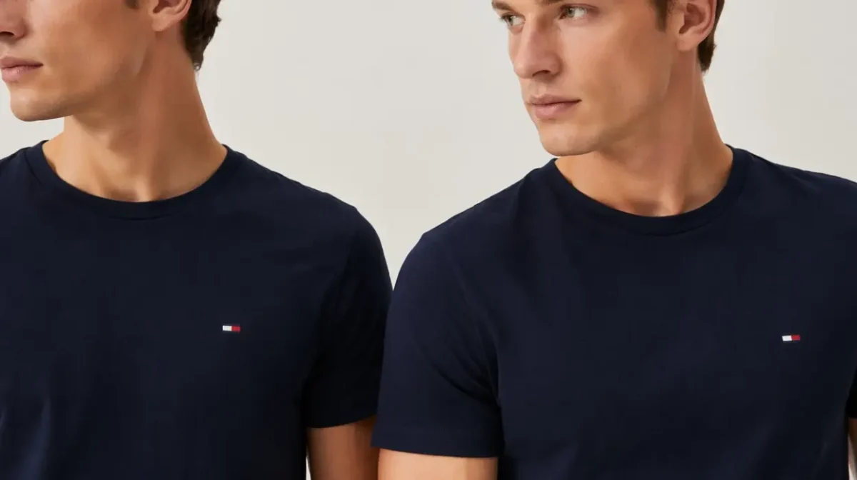 Dos básicos premium al mitad de precio: Pack de 2 camisetas Tommy Hilfiger Slim Fit para hombre por sólo 12,49€ cada una