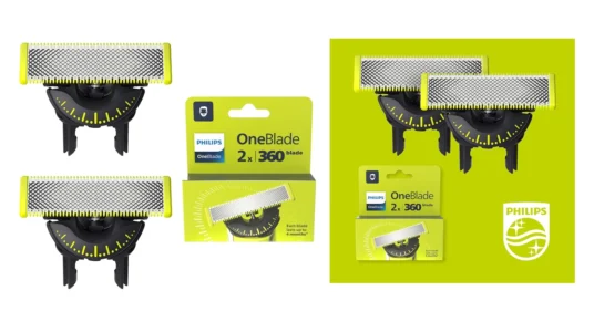pack de 2 cuchillas Philips OneBlade 360