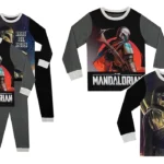 pack de 2 pijamas star wars oficial the mandalorian para niños