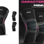 pack de 2 rodilleras de compresión Fevan para menisco y ligamento