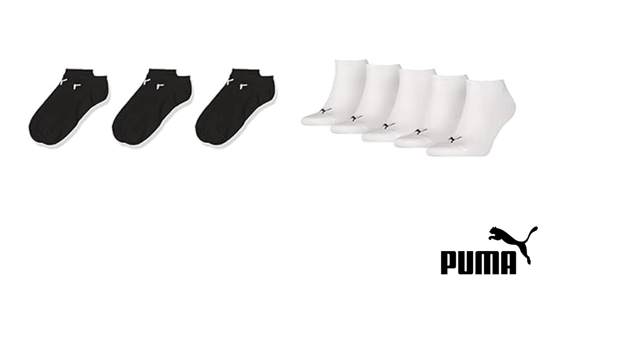 pack de 3 + 5 pares de calcetines PUMA Sneaker baratos