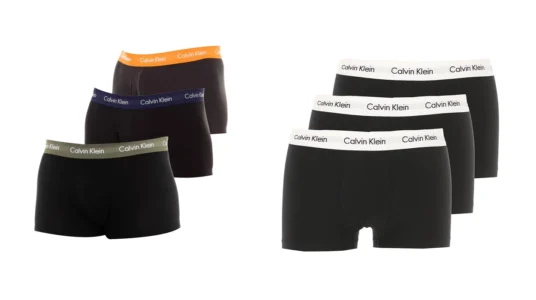 pack de 3 boxers Calvin Klein Low Rise Trunks para hombre baratos